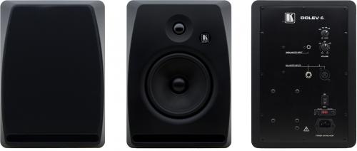 Kramer Electronics Dolev 6 6-Inch, Two-Way Bi-Amplified Studio Grade Speaker; Woofer - 6.5